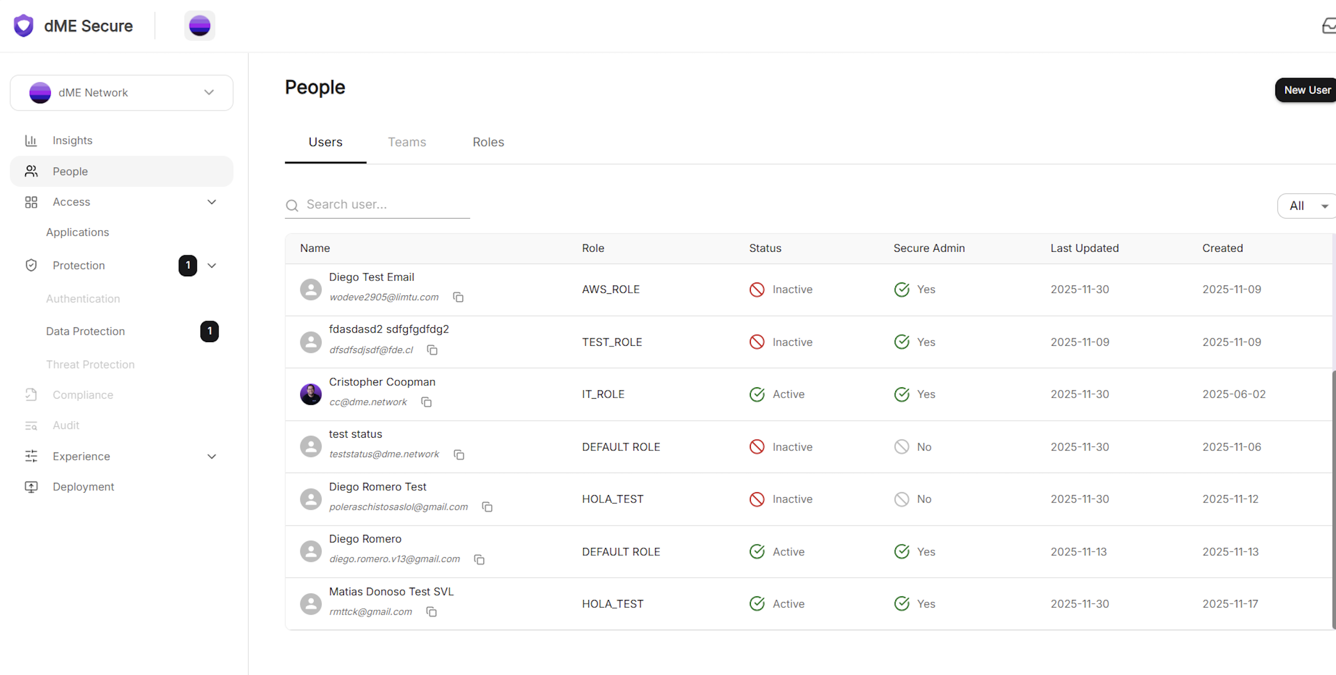 Before - old website